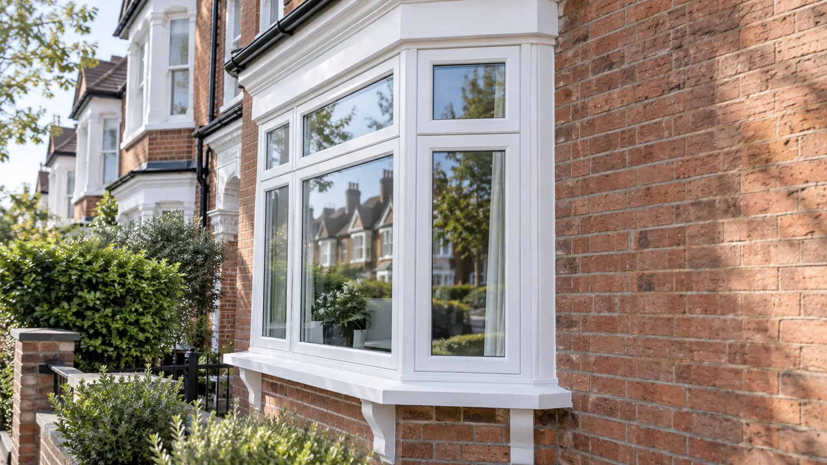 New uPVC double-glazed window fitted to a London home